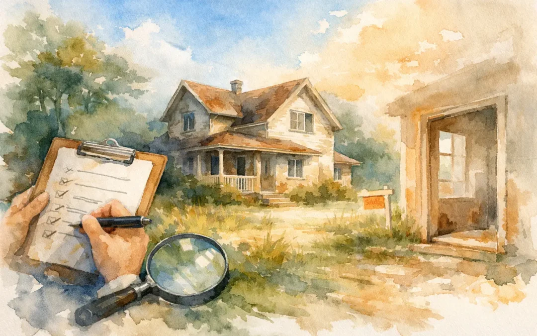 Home Inspection Checklist for a Vacant Property