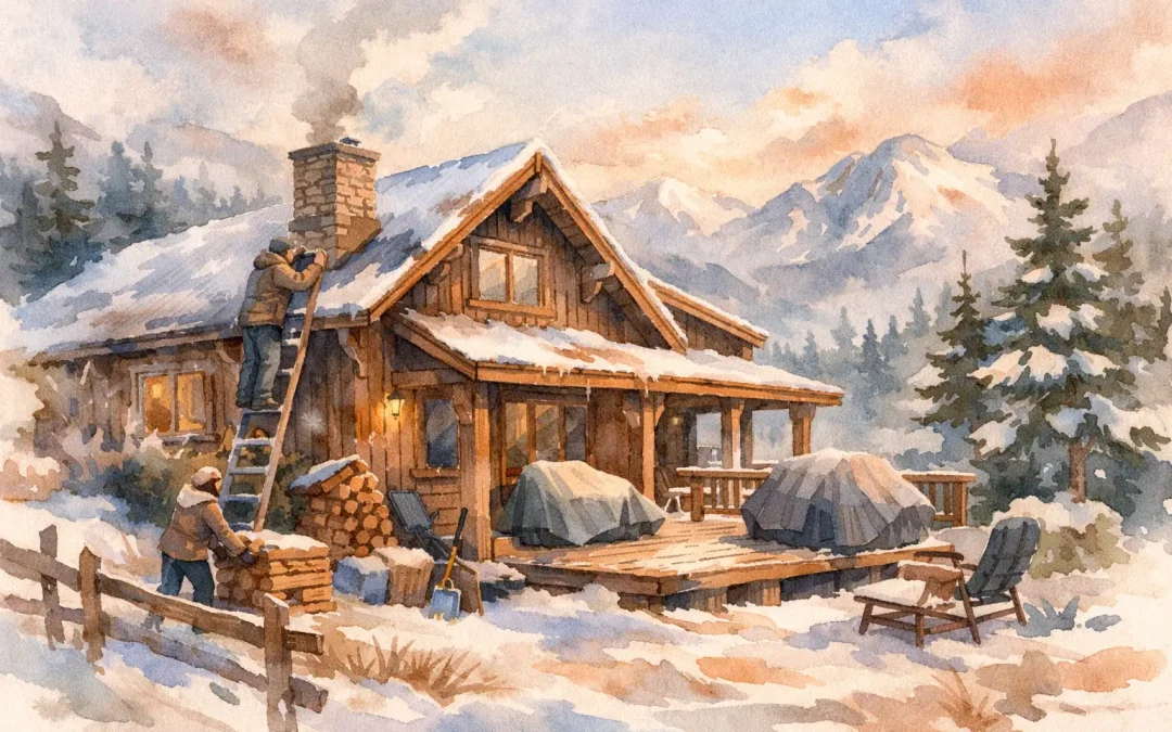 How to Winterize a Mountain Home Before Snow